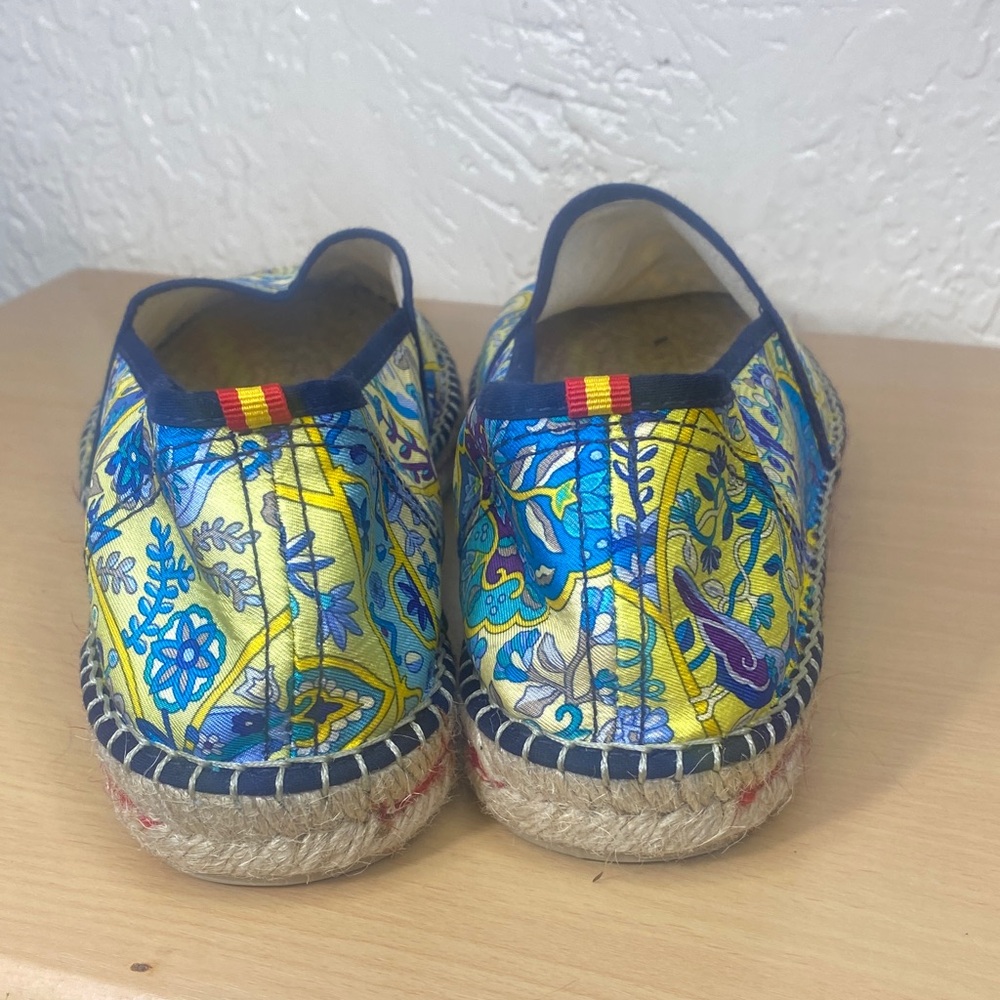 Vibrant Patterned Espadrille Slip-Ons - Picture 6 of 11